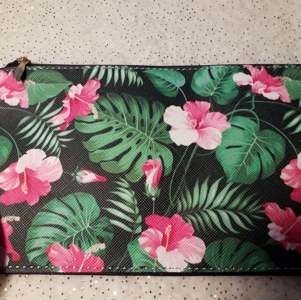 Bohemian style wristlet wallet